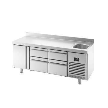 GGM Gastro | Koelwerkbank PREMIUM PLUS - 1960x600mm - 385 |, Verzenden, Nieuw in verpakking, RVS Meubilair