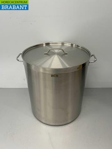 RVS Soeppan Kookpan Pan Inductie 55 x 60 cm 140 liter Horeca, Ophalen of Verzenden, Nieuw in verpakking