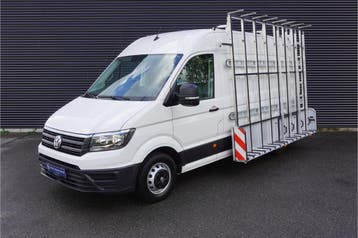 Volkswagen Crafter Dubbellucht 5000kg L3H3 L2H2 Glasresteel, Gebruikt, Volkswagen, Lease, Financial lease