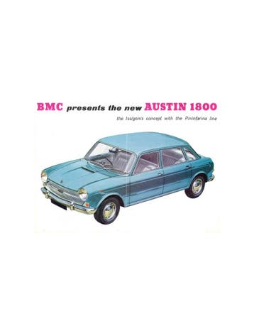 1965 AUSTIN 1800 BROCHURE ENGELS, Nieuw, Author