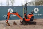 Veiling: Minigraver Kubota U10-3 Diesel, Ophalen, Graafmachine