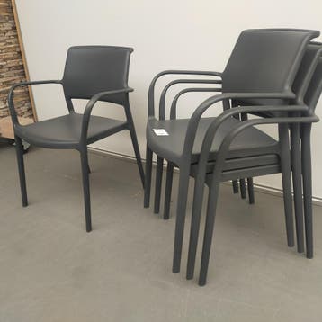 Ara Pedrali Jorge Pensi kunststof terrasstoel / tuinsstoel -, Ophalen of Verzenden, Nieuw