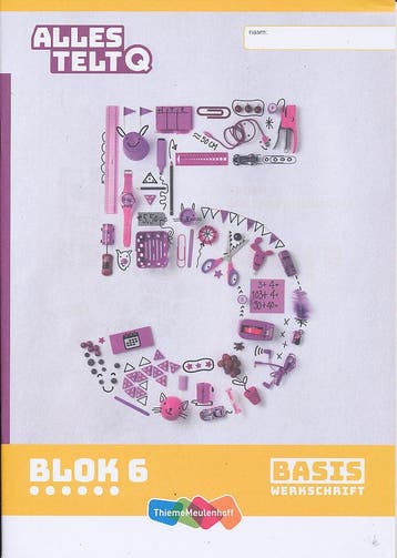 Alles Telt Q Werkschrift Basis blok 6 groep 5 (per stuk), Boeken, Verzenden, Nieuw