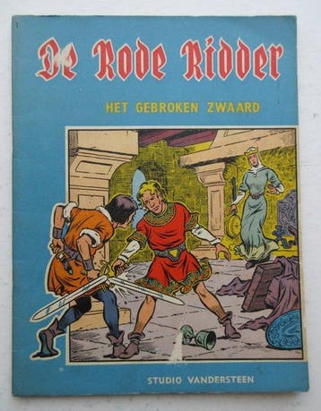 De Rode Ridder 1 - Het gebroken zwaard - 1 Album - Eerste, Nieuw