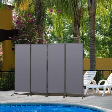 2dekans | Angel Living Kamerscherm - 4 Panelen - 224 x 182, Ophalen of Verzenden, Zo goed als nieuw