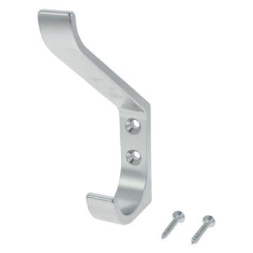 Kapstokhaak gebogen - aluminium, Verzenden, Nieuw