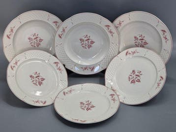Porzellan Tellerset Villeroy & Boch Val Rouge 6-teilig -