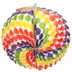 Lampion gekleurde stippen 26 cm - Lampionnen, Ophalen of Verzenden, Nieuw