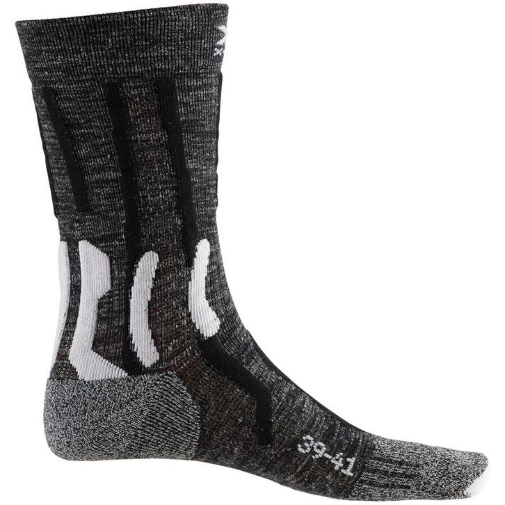 X-Socks Trek Linnen Crew wandelsokken  Grijs/Zwart - Dames (, Sport en Fitness, Bergsport en Wandelen, Kleding, Nieuw, Verzenden