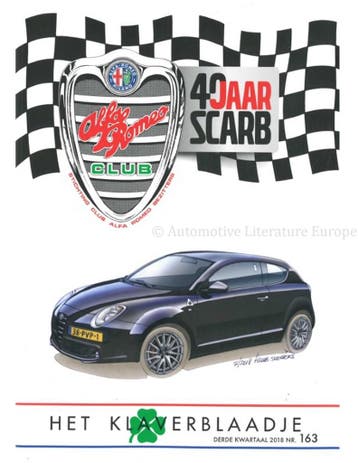 2018 ALFA ROMEO CLUB HET KLAVERBLAADJE 163 NEDERLANDS, Boeken, Nieuw, Alfa Romeo, Author