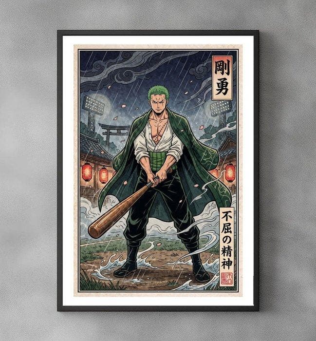 Sato Hageshi - The Unbreakable Swordsman - Signed and, Spelcomputers en Games, Spelcomputers | Overige Accessoires