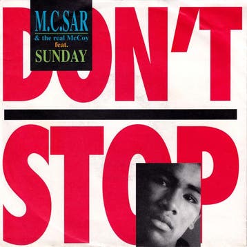 vinyl single 7 inch - M.C.Sar &amp; The Real McCoy - eat...., Verzenden, Zo goed als nieuw, 7 inch, Pop