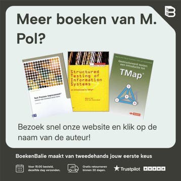 Testen volgens TMap - M. Pol 9789072194589, Verzenden, Zo goed als nieuw, M. Pol