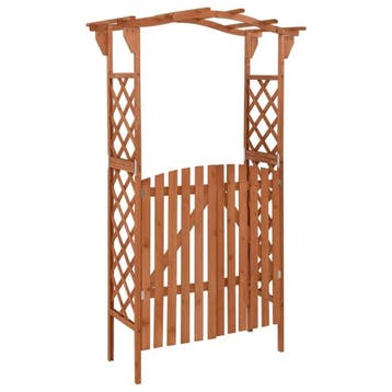 Pergola met poort 116x40cm - Retourdeal 34% Korting, Tuin en Terras, Ophalen of Verzenden, Zo goed als nieuw, Overige typen
