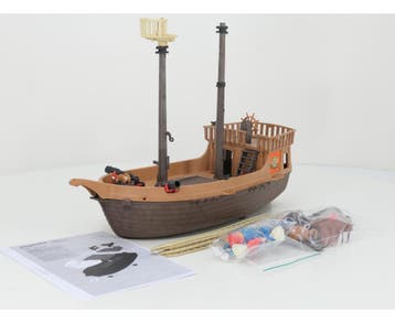 Playmobil 3750 Piratenschip VVP #9575 (e Speelgoed), Ophalen of Verzenden, Gebruikt