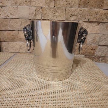 ARGIT Ice bucket FRANCE - Wijnaccessoire - Verzilverd -