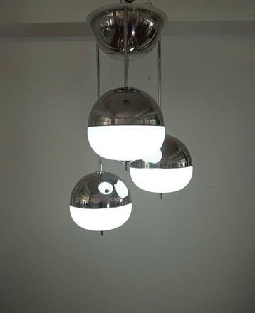 Goffredo Reggiani - Plafondlamp - Staal - Reggiani Space Age