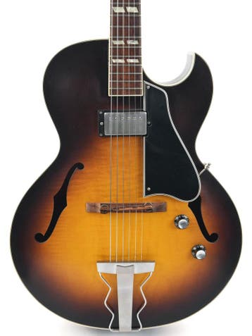 Gibson ES165 Herb Ellis Sunburst 2011 (Instrument,Archtop), Ophalen of Verzenden, Zo goed als nieuw, Hollow body, Gibson
