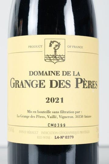 2021 Domaine de la Grange des Pères - Languedoc, IGP Pays, Nieuw