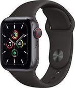 Apple Watch SE 40 mm kast van spacegrijs aluminium met zwart, Verzenden, Gebruikt