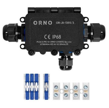 Opbouw Lasdoos IP68 Waterdicht – 2x M20 & 1x M16 Kabelwartel, Ophalen of Verzenden, Nieuw