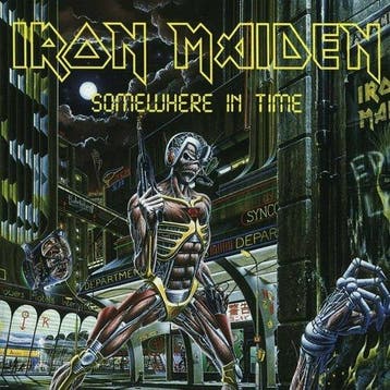IRON MAIDEN - SOMEWHERE IN TIME (LP), Verzenden, Nieuw in verpakking