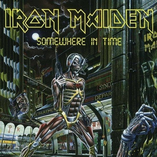 IRON MAIDEN - SOMEWHERE IN TIME (LP), Cd's en Dvd's, Vinyl | Pop, Verzenden
