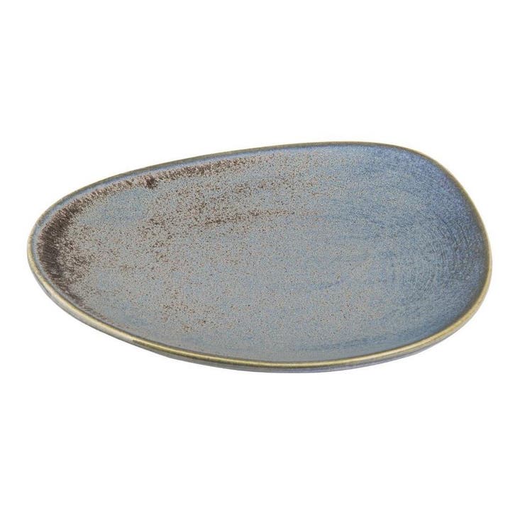 Olympia Ember Blauwe Driehoekige Borden 190 mm (Pak Van 6), Huis en Inrichting, Keuken | Bestek, Verzenden