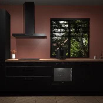 Zwarte keuken Cuba 29545, Verzenden, Nieuw