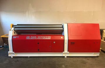 OSTAS hydraulische 4 rollen plaatwals platenwals rollenwals, Nieuw