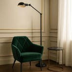 Vloerlamp Vienna Antiek Zwart Binnenverlichting, Verzenden, Nieuw, Overige materialen, 100 tot 150 cm