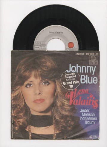Lena Valaitis – Johnny Blue / Jeder Mensch Hat Seinen Traum, Ophalen of Verzenden, Nieuw in verpakking