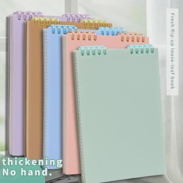 A5 Dik Notitieboek met Spiraalbinding - 60 Vel Lijn Papier, Verzenden, Nieuw