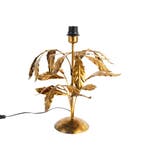 Vintage tafellamp antiek goud 40 cm zonder kap - Linden, Huis en Inrichting, Lampen | Tafellampen, Verzenden, Nieuw, Classic-antique