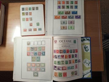 Verschillende landen van de wereld 1900/1960 - Fonds met, Gestempeld