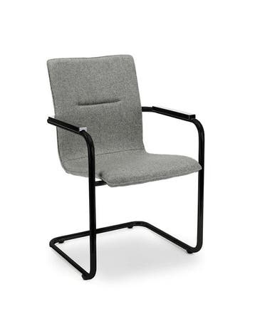Workliving Vergaderstoel X6 - Sledeframe - Wolvilt Fenice..., Verzenden, Nieuw in verpakking