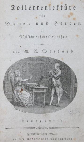 Melchior Adam Weikard - Toiletenlektüre für Damen und Herren