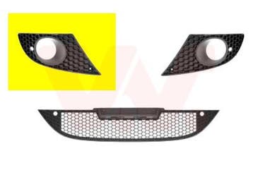 Grille o.a: Seat, Leon (1P1), Auto-onderdelen, Ophalen of Verzenden, Nieuw, Rechts, Seat
