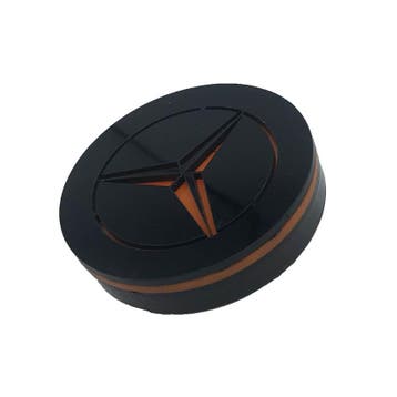 Led Logo voor Mercedes Oranje diameter 80mm., Ophalen of Verzenden, Nieuw