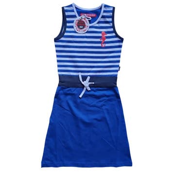 Jurk -- Goldy - 98/104 / Blauw, Verzenden, Nieuw