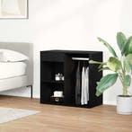 vidaXL Cosmetiek kast Zwart Eiken 80 x 40 x 75 cm Bewerkt, Huis en Inrichting, Kasten | Overige, Verzenden, Nieuw