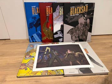 Blacksad 1 t/m 6 - Dargaud uitgaven HC groot formaat - 6, Boeken, Nieuw