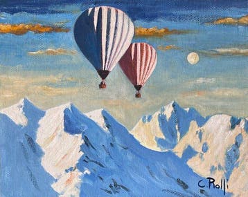 Claudio Rolfi (1960) - Volare in due lassù