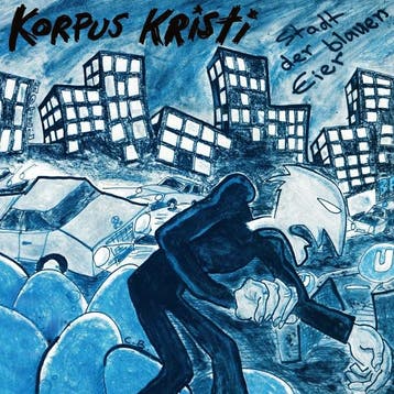 lp nieuw - korpus kristi - STADT DER BLAUEN EIER... (pre-..., Verzenden, Zo goed als nieuw, Overige formaten