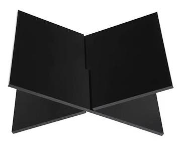 Zwarte Acryl Leesstandaard – X-vormig, Stabiel en Handig, Verzenden, Nieuw