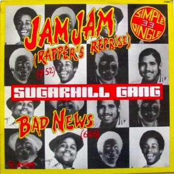 Sugarhill Gang - Jam Jam (Rappers Reprise), Ophalen of Verzenden, Gebruikt