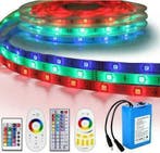 LED strips op batterij / accu - RGB - Warm wit - Helder wit, Verzenden, Nieuw