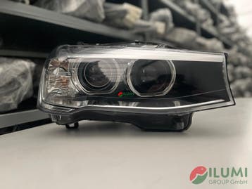 BMW X3 F25 bi XENON KOPLAMP RECHTS KPL 7460638, Auto-onderdelen, Verzenden, Gebruikt, BMW