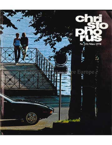 1978 PORSCHE CHRISTOPHORUS MAGAZINE 151 DUITS, Nieuw, Porsche, Author