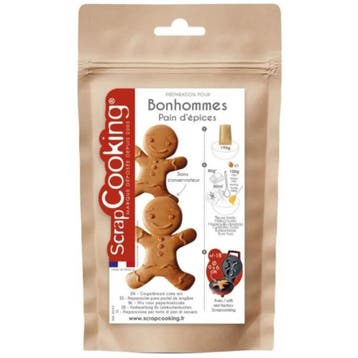 ScrapCooking Gingerbread Man Cakemix 190g, Verzenden, Nieuw